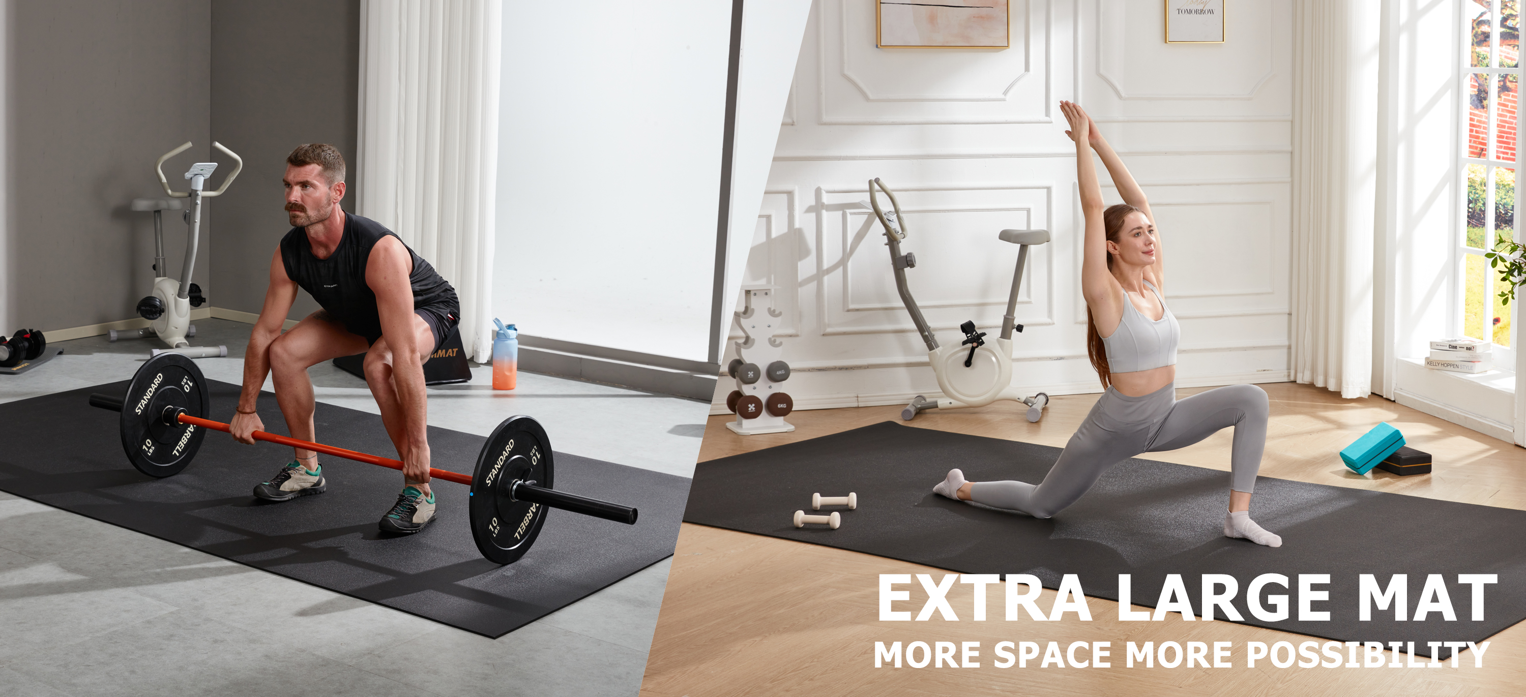 Amazon.com : GXMMAT Extra Large Exercise Mat 16'x6'/12'x6'/10'x6 Amazon.com : GXMMAT Extra Large Exercise Mat 16'x6'/12'x6'/10'x6